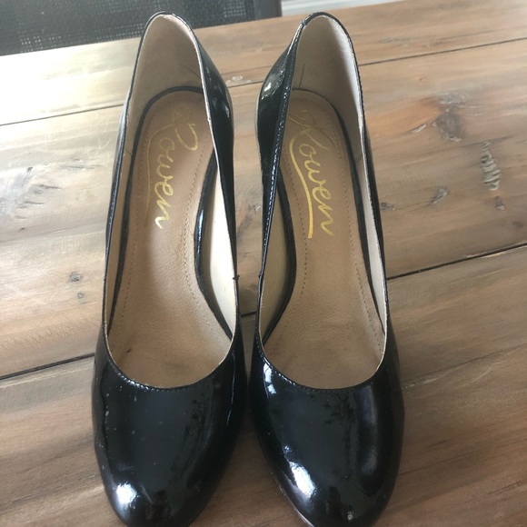 Rowen womens patent leather heels sz 7.5 - Picture 2 of 6